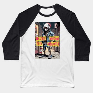 Punk Robot II Baseball T-Shirt